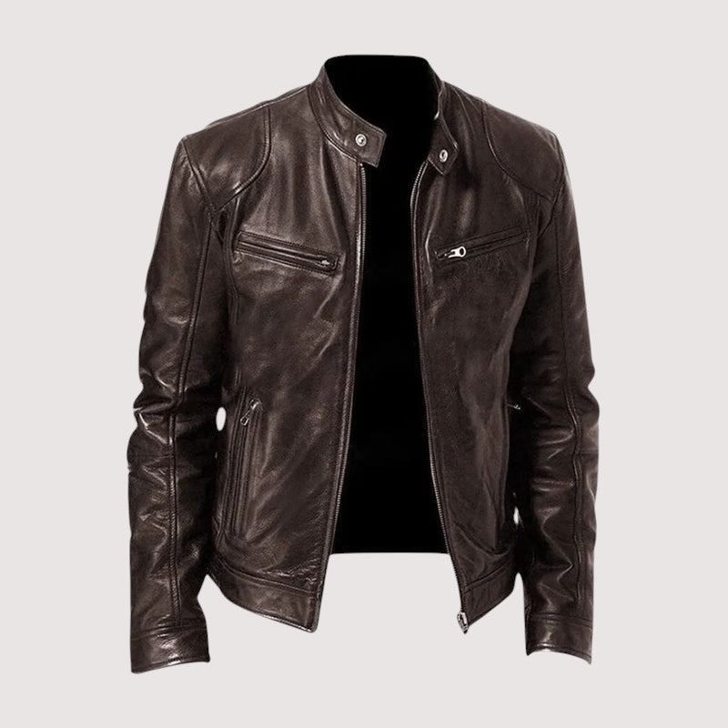 Kallos London Modern Men’s Leather Jacket