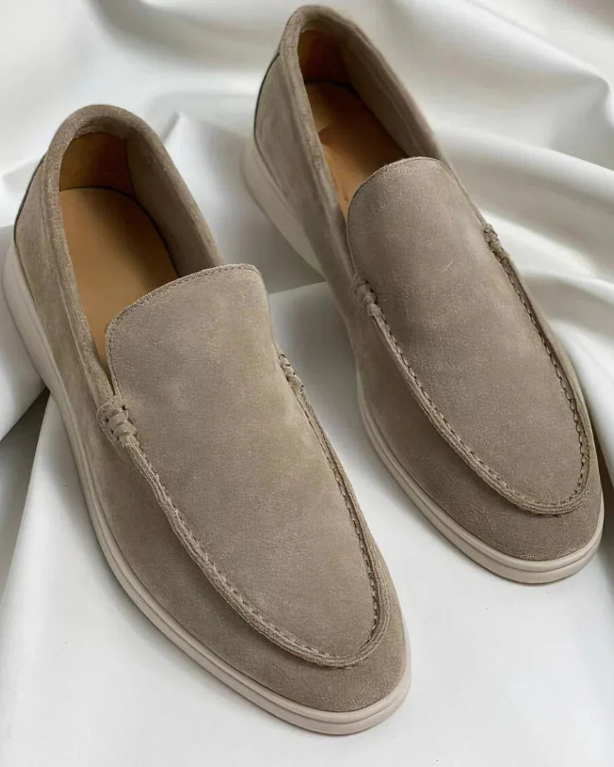 Kallos London | Elegant Premium Suede Slip-On Loafers