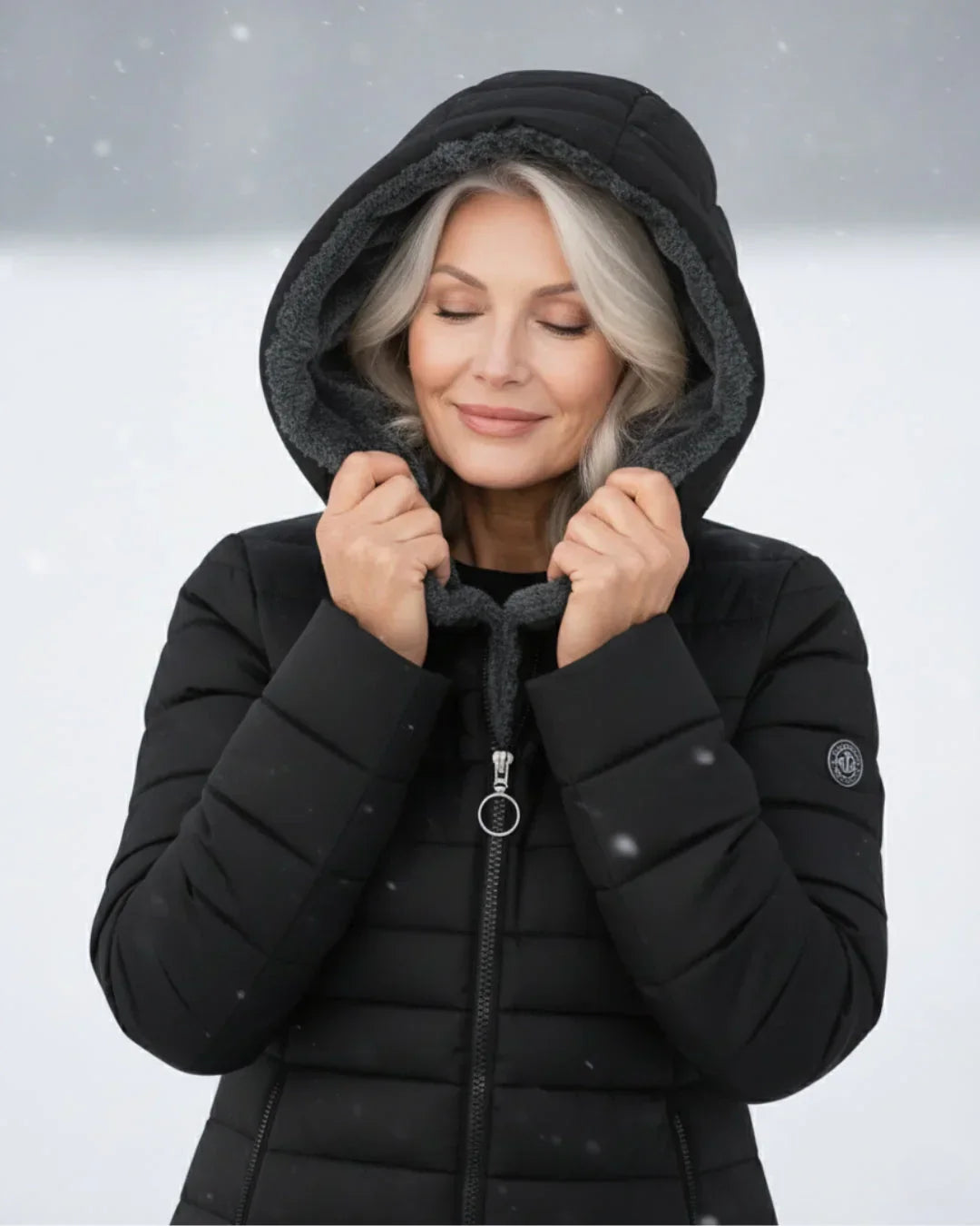 Kallos London | Quilted Winter Coat Elegant Warmth