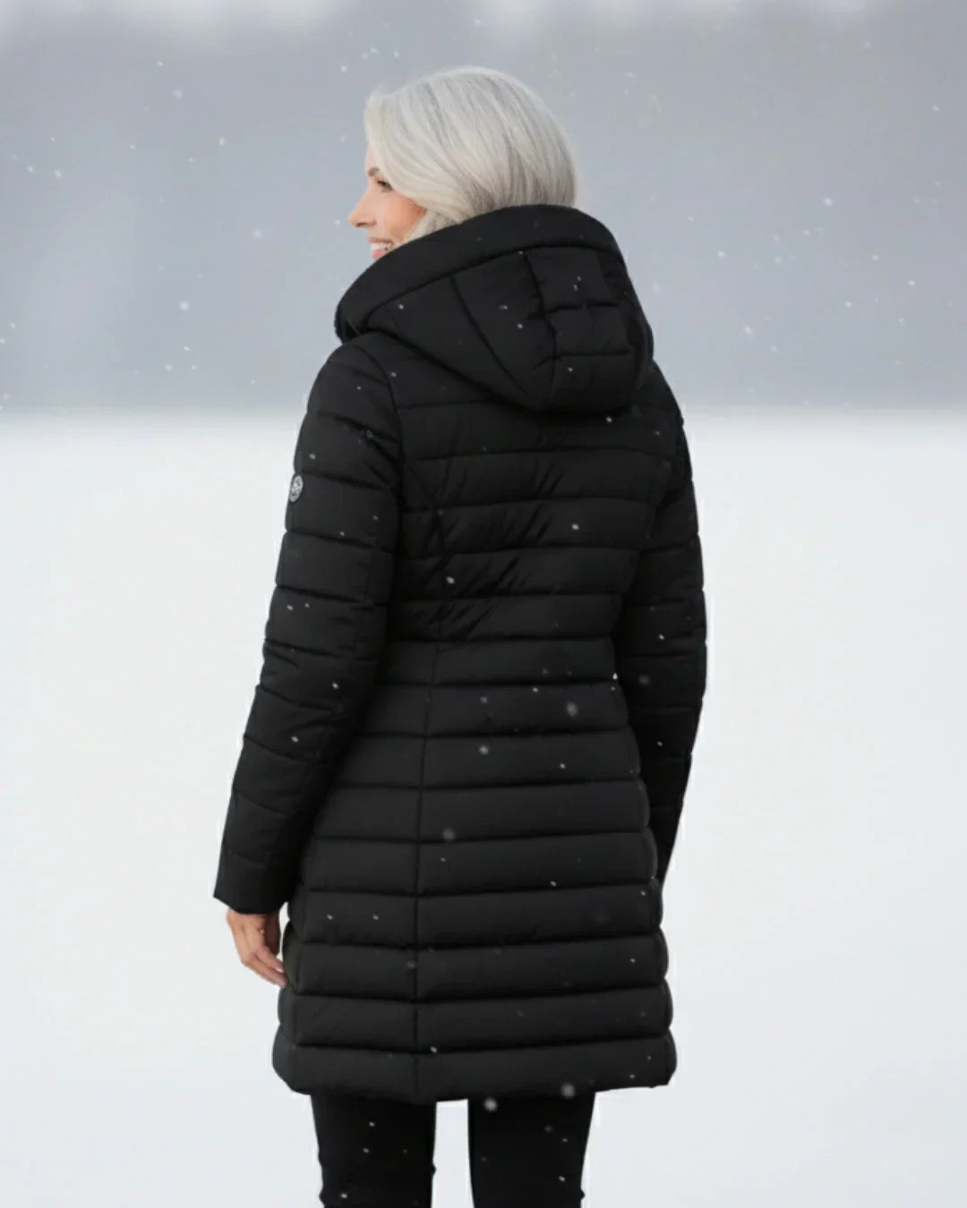 Kallos London | Quilted Winter Coat Elegant Warmth