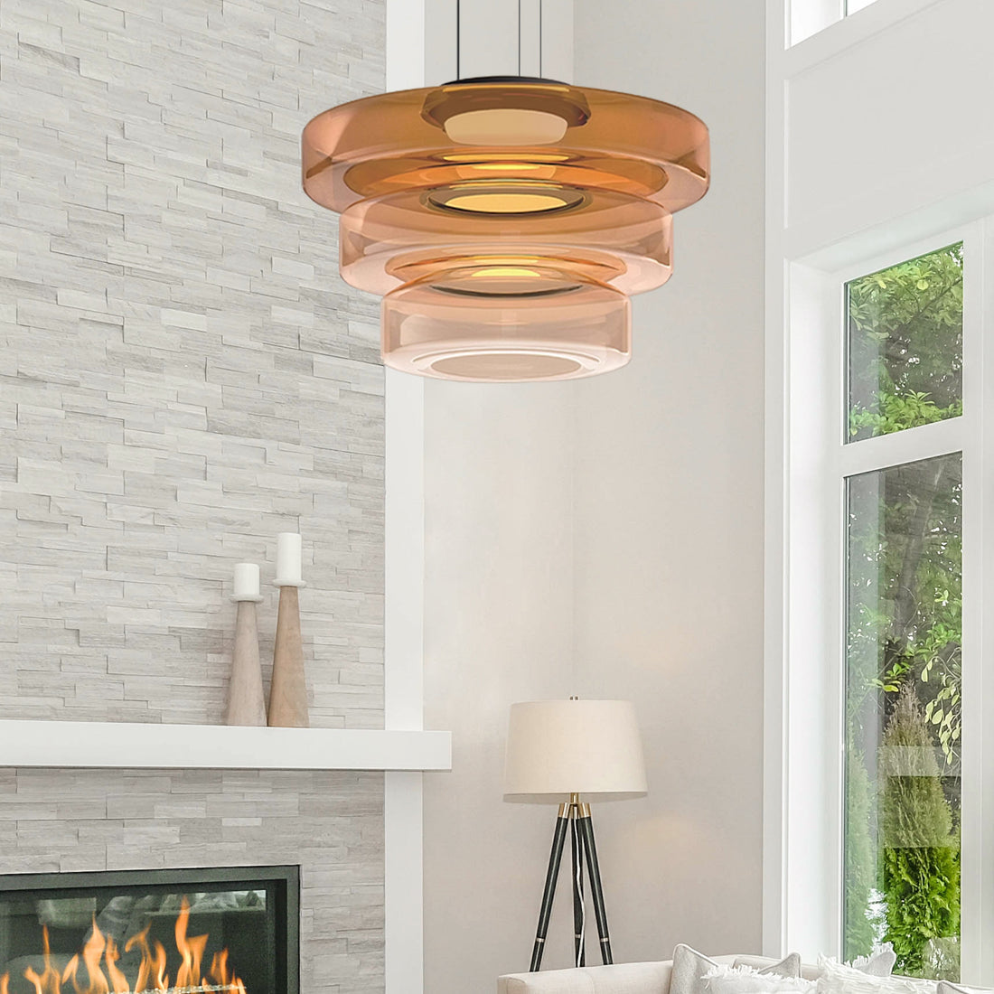 BauhausLuxe - Glass Pendant Lights in a Modern Style