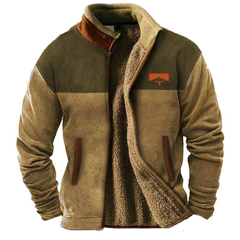 Sierra Native Pattern Fleece Jacket