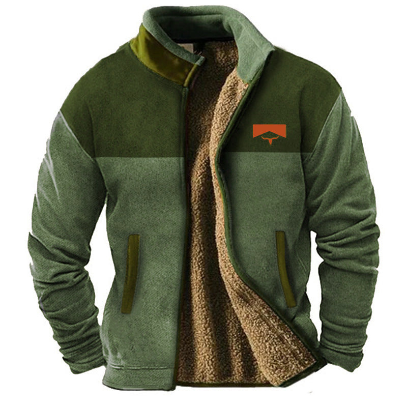 Sierra Native Pattern Fleece Jacket