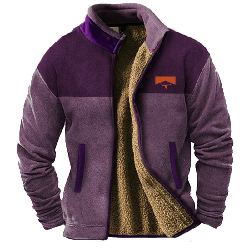 Sierra Native Pattern Fleece Jacket