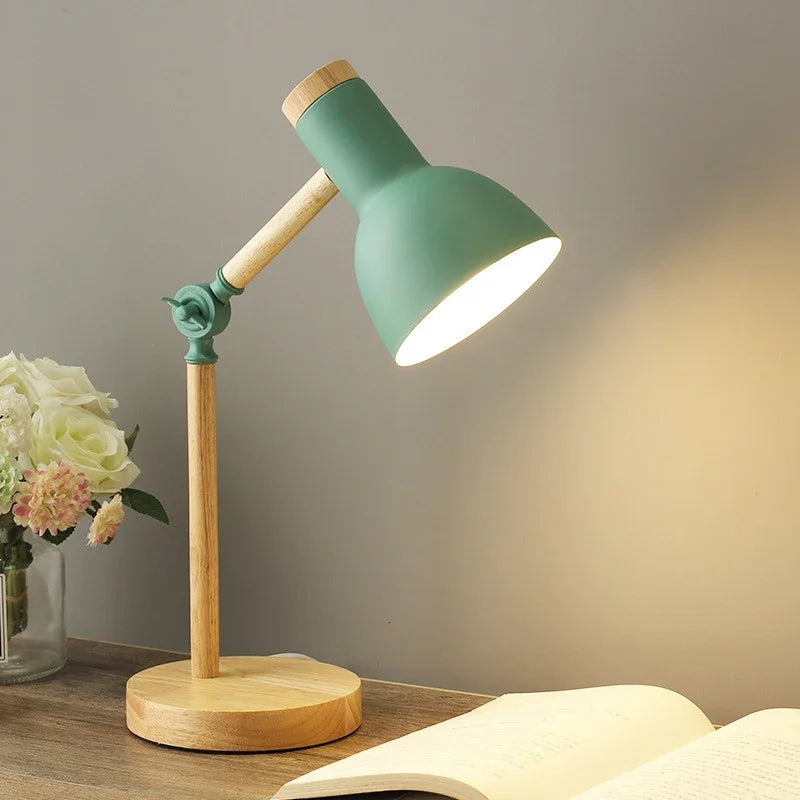 Garduru Dyed Wooden Table Lamp