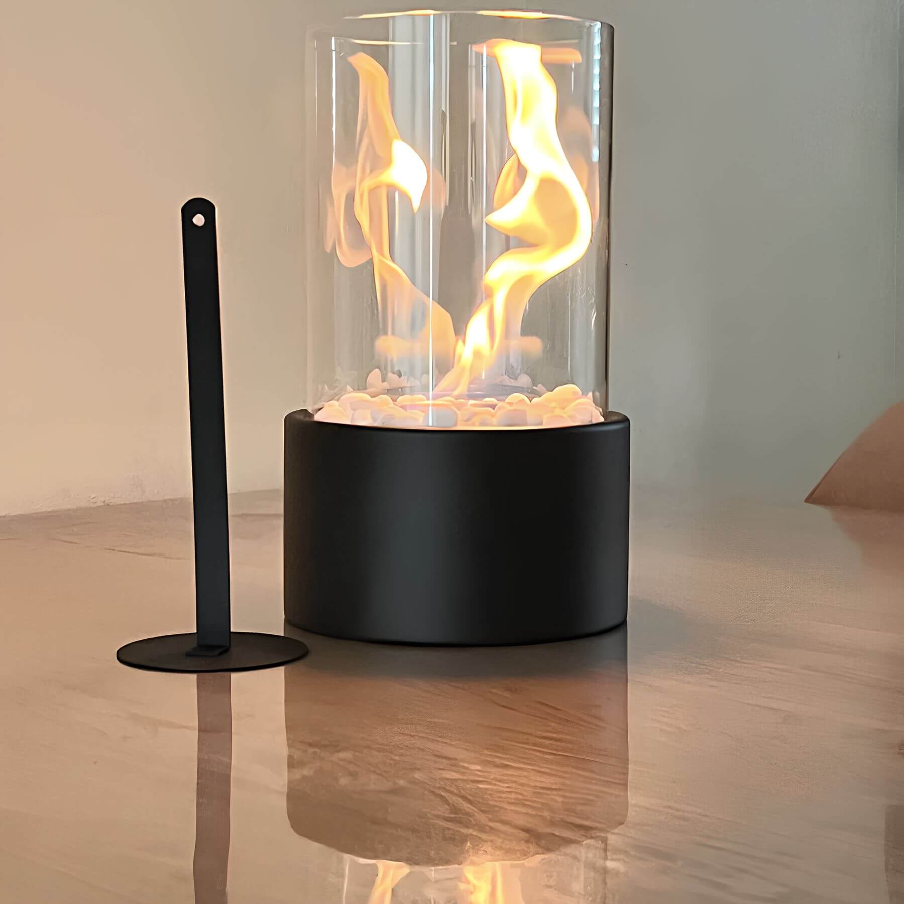 Lampe en verre HeritageFlame