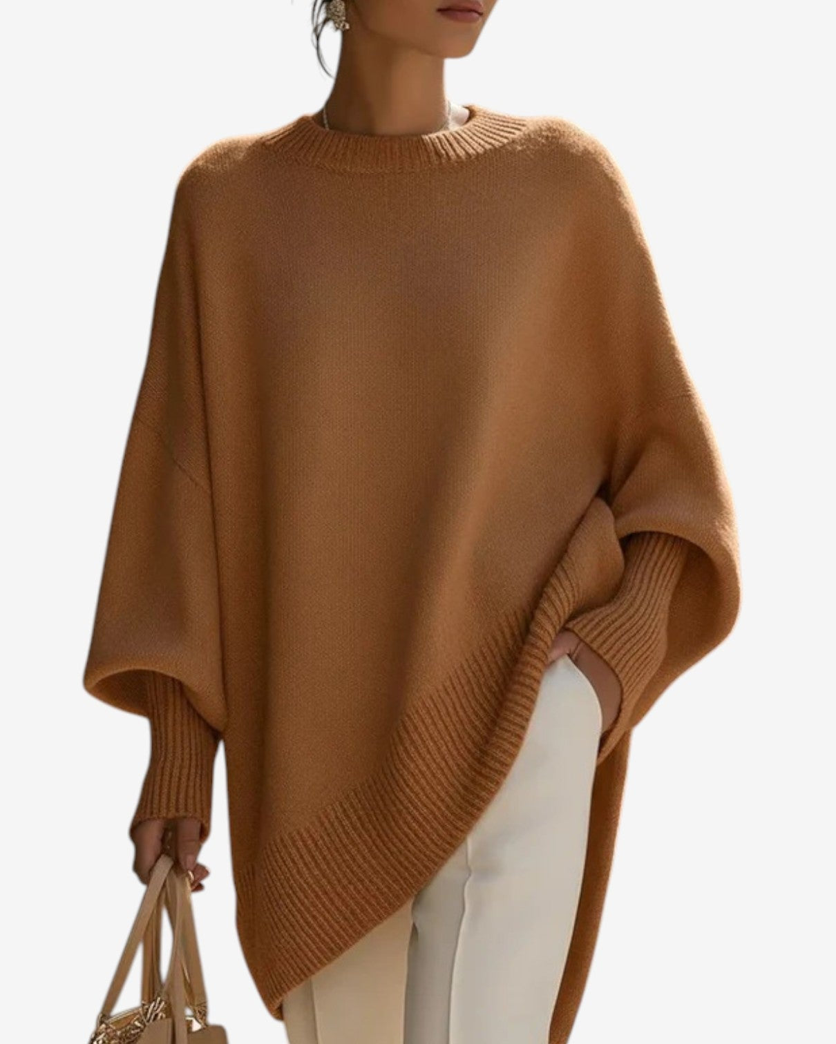 Kallos London | Relaxed Cashmere Blend Knit Sweater