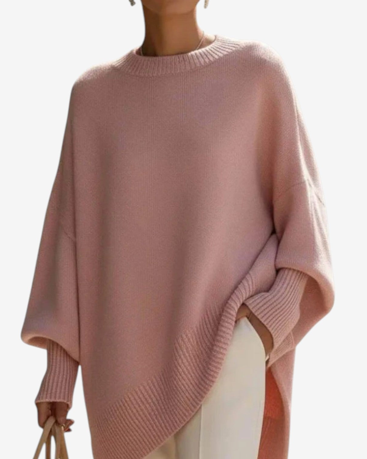 Kallos London | Relaxed Cashmere Blend Knit Sweater