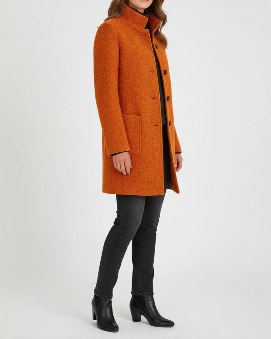 Kallos London | Premium Warm Slim-Fit Winter Coat