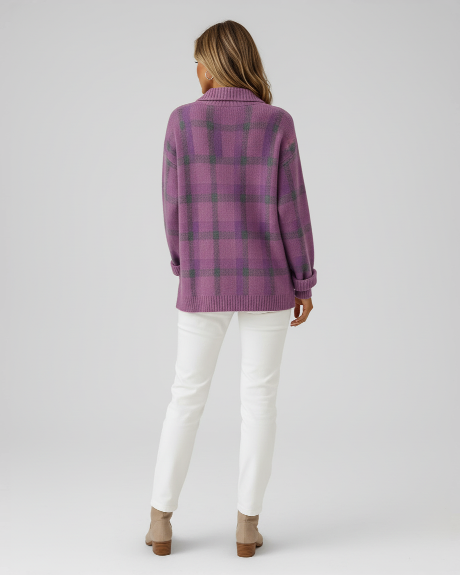 Kallos London | Classic Striped Soft Knit Sweater