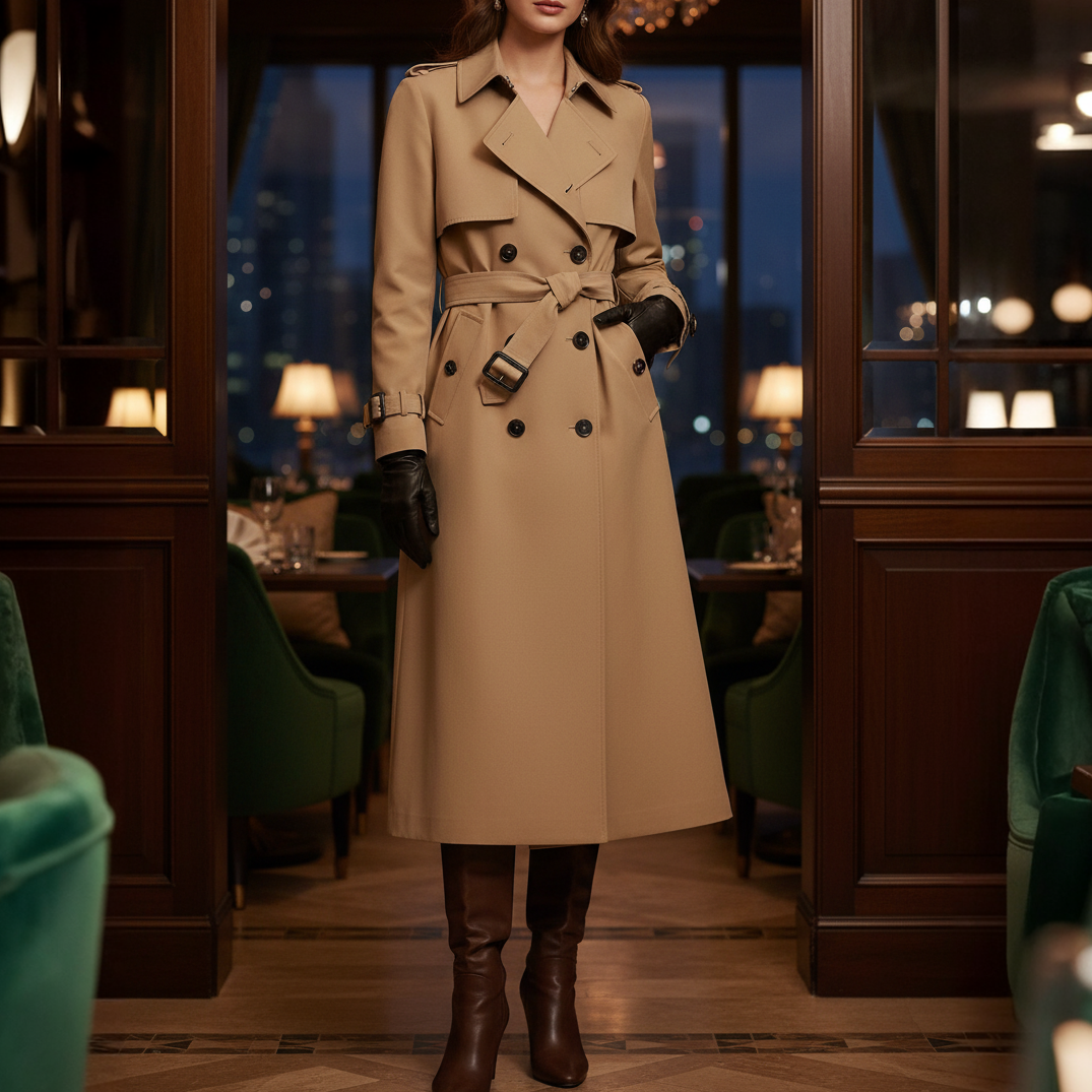 Timeless Belted Trench Coat