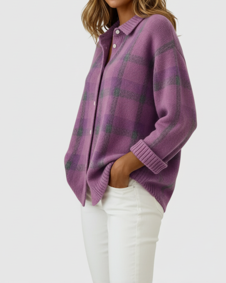 Kallos London | Classic Striped Soft Knit Sweater