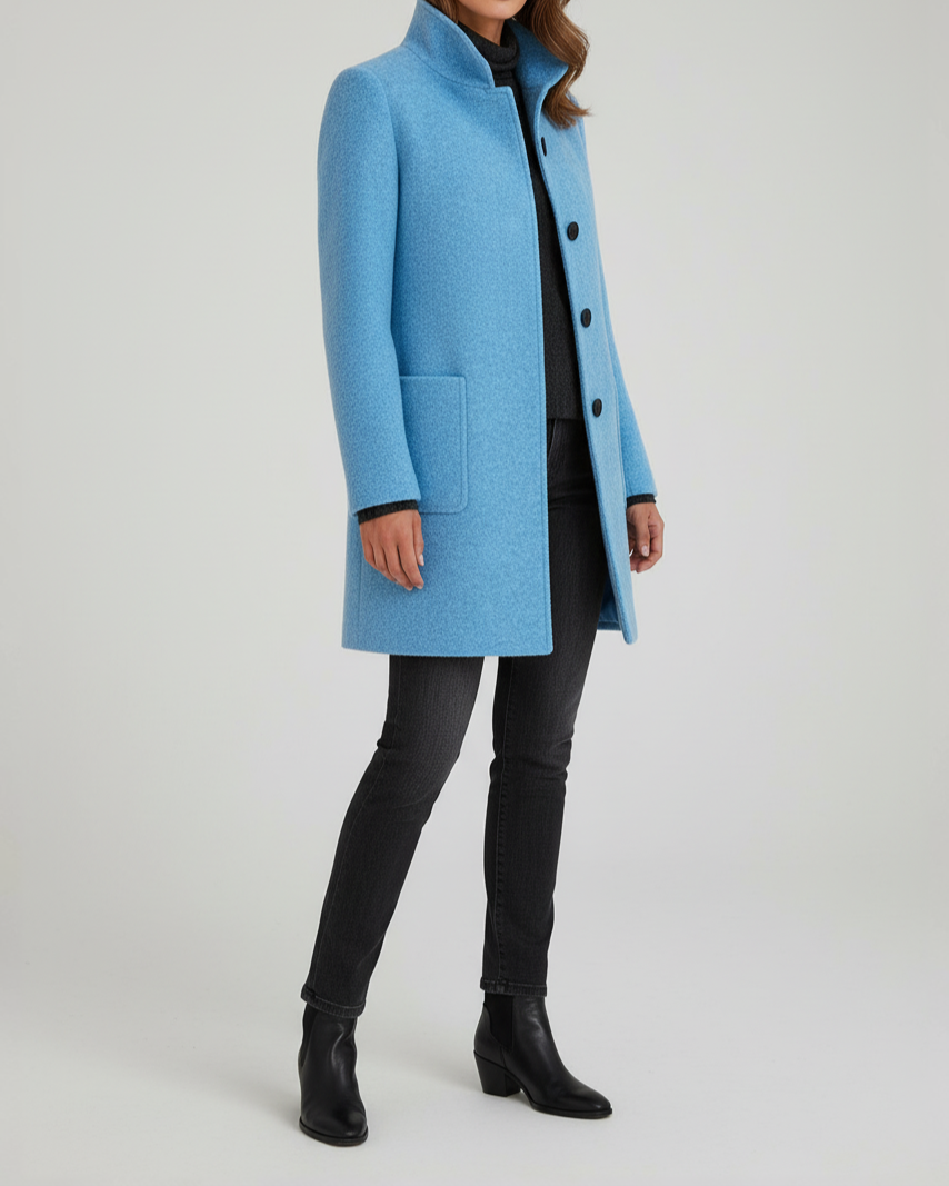 Kallos London | Premium Warm Slim-Fit Winter Coat