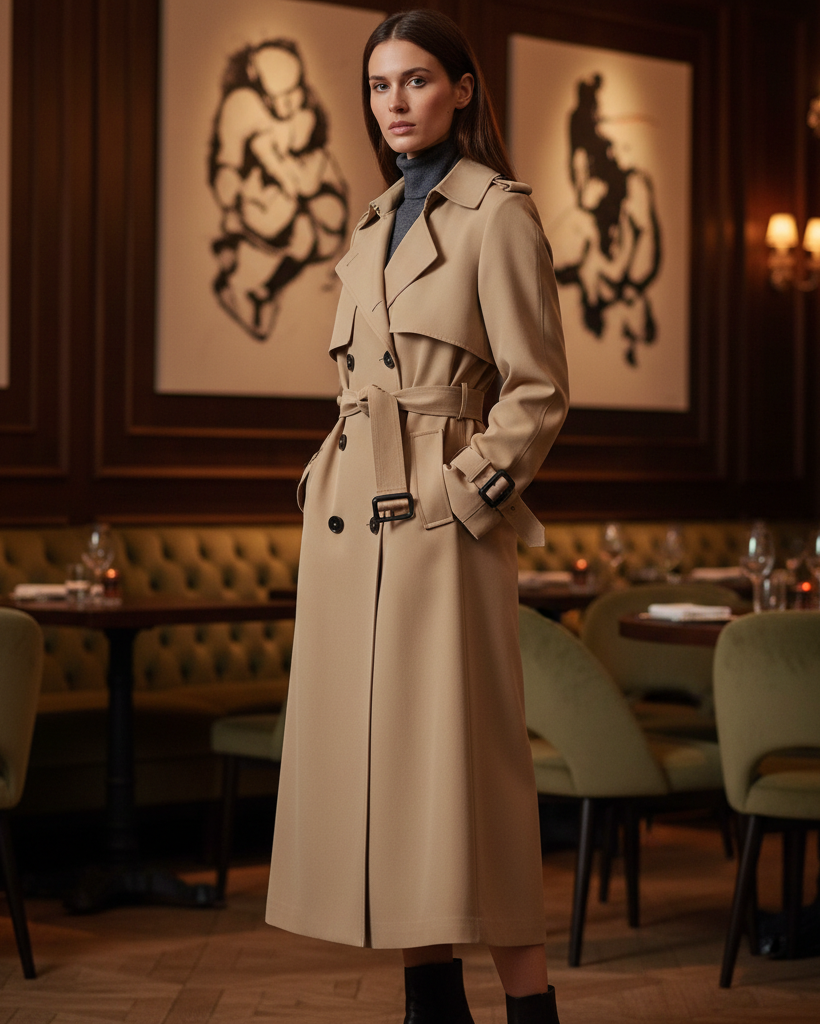 Timeless Belted Trench Coat