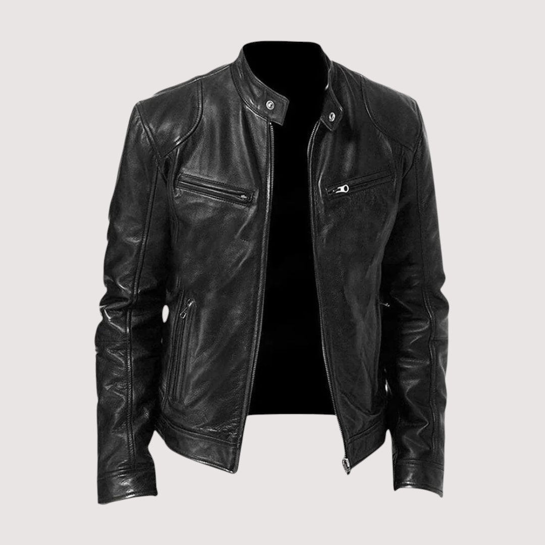 Kallos London Modern Men’s Leather Jacket