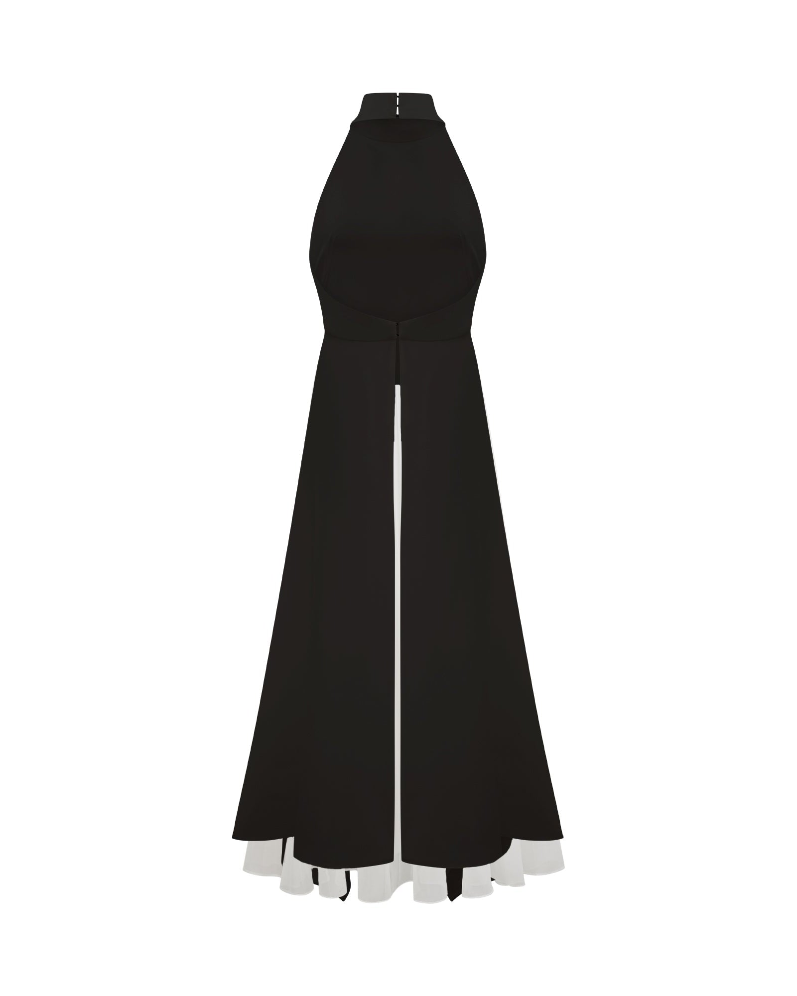 Kallos London | Halter neck Layered Long Dress