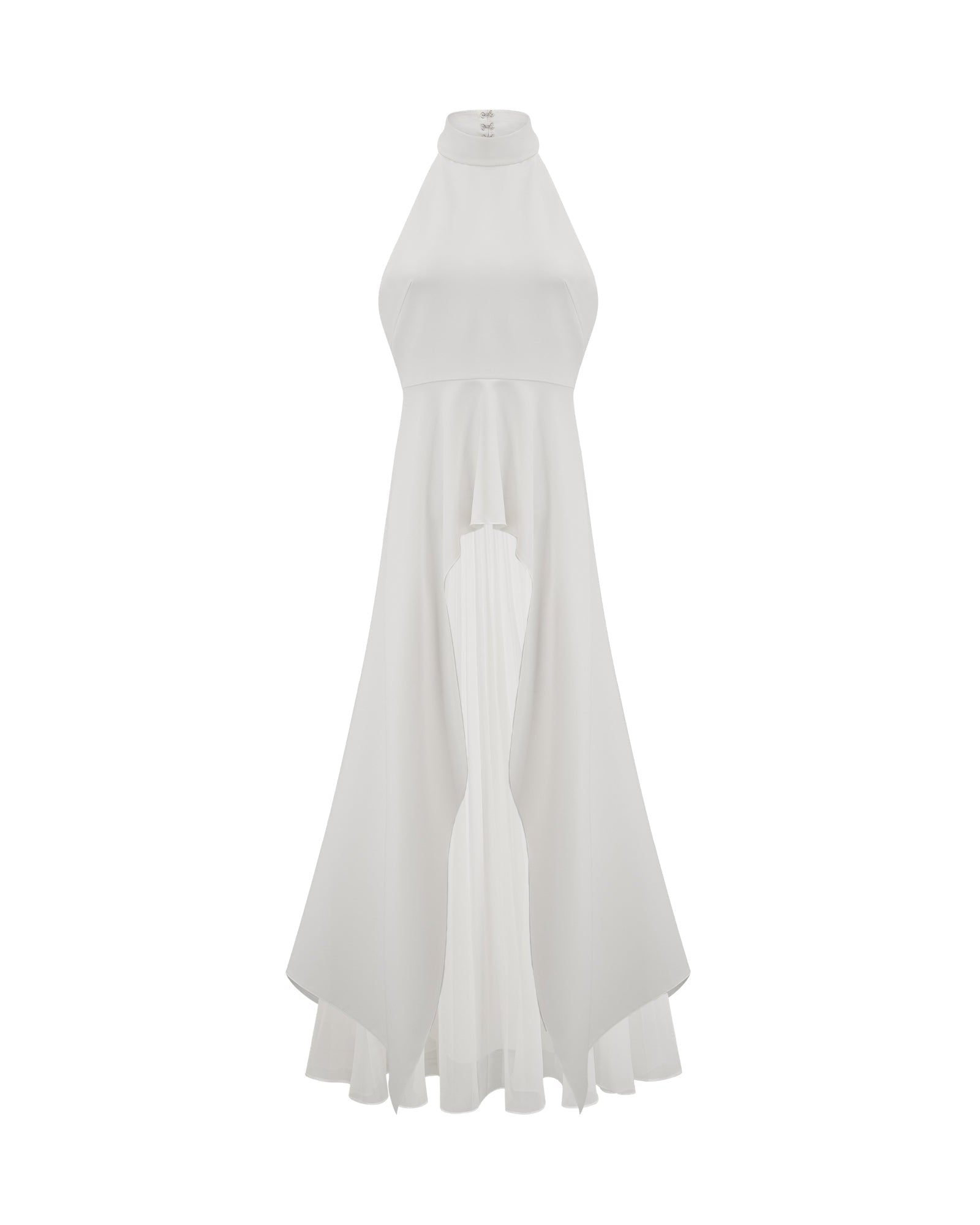 Kallos London | Halter neck Layered Long Dress