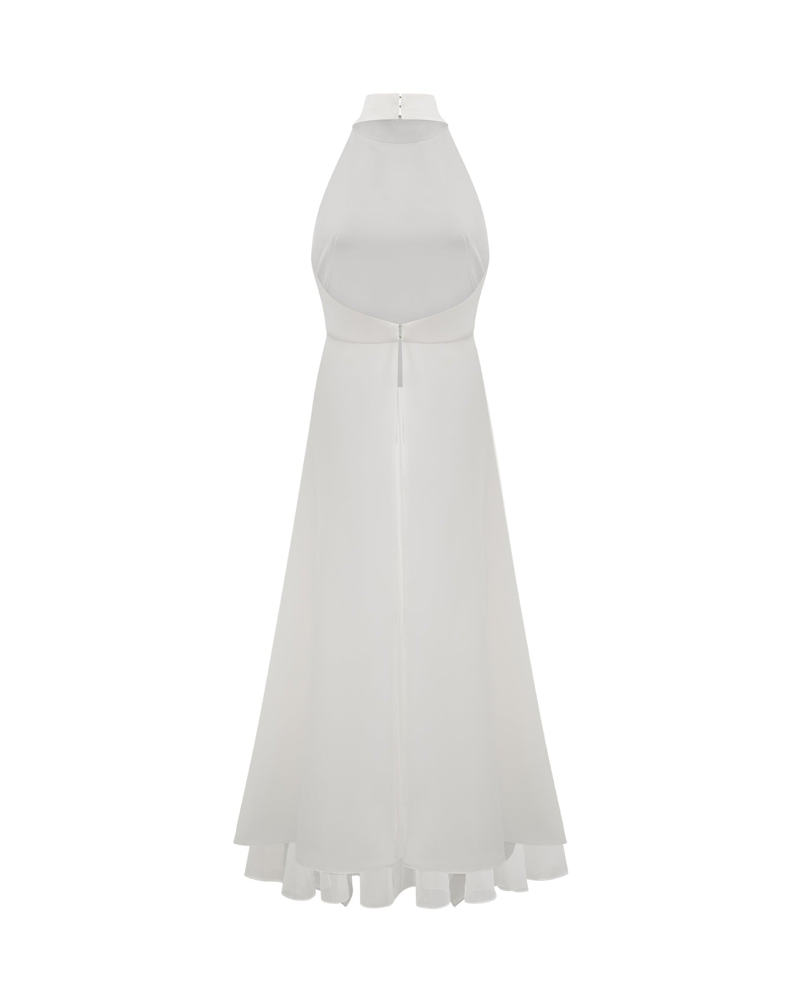 Kallos London | Halter neck Layered Long Dress