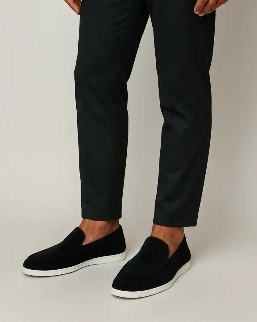 Kallos London | Elegant Premium Suede Slip-On Loafers