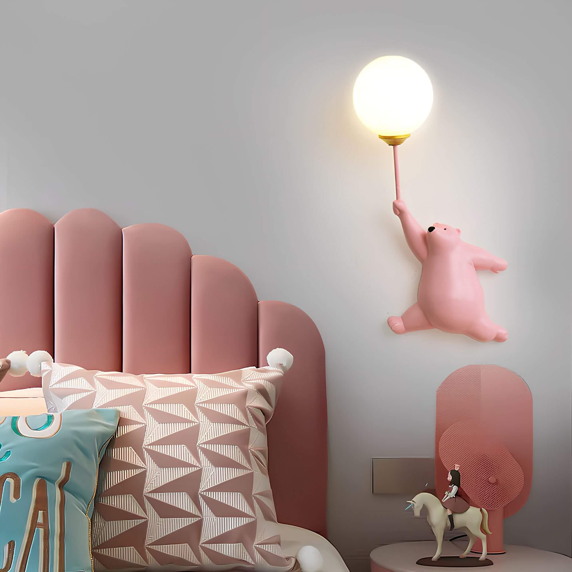 Applique Murale LED Ours pour Chambre d'Enfant