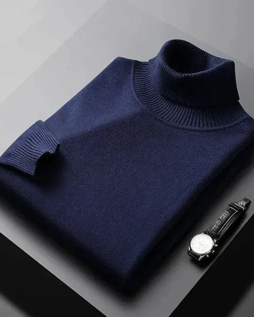 Kallos London | Luxury Cashmere Men’s Turtleneck Sweater