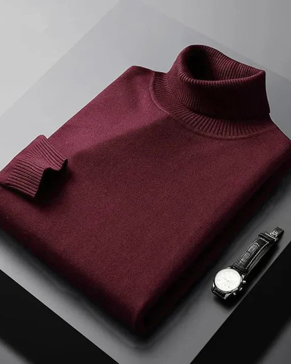 Kallos London | Luxury Cashmere Men’s Turtleneck Sweater