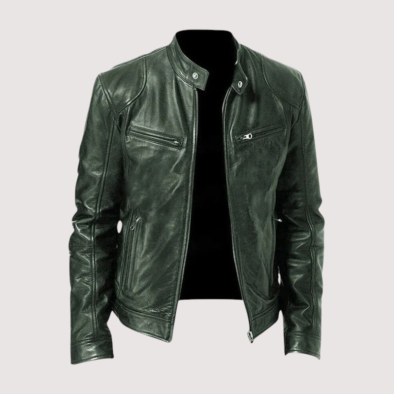 Kallos London Modern Men’s Leather Jacket