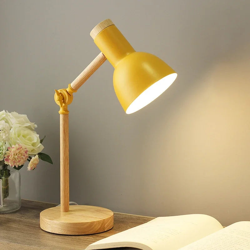 Garduru Dyed Wooden Table Lamp