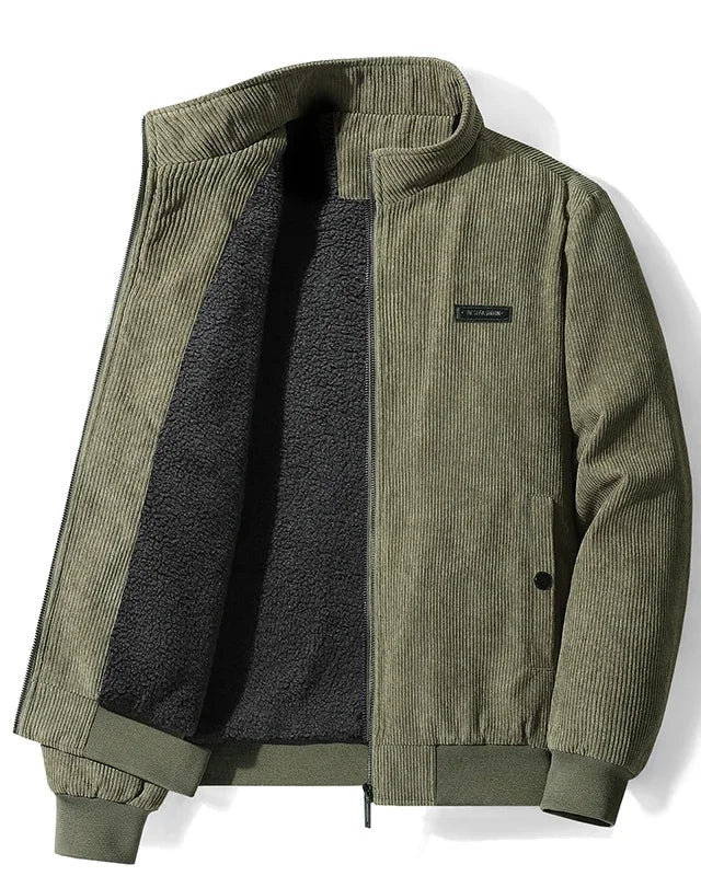 Kallos London | Corduroy Jacket With Fleece Lining