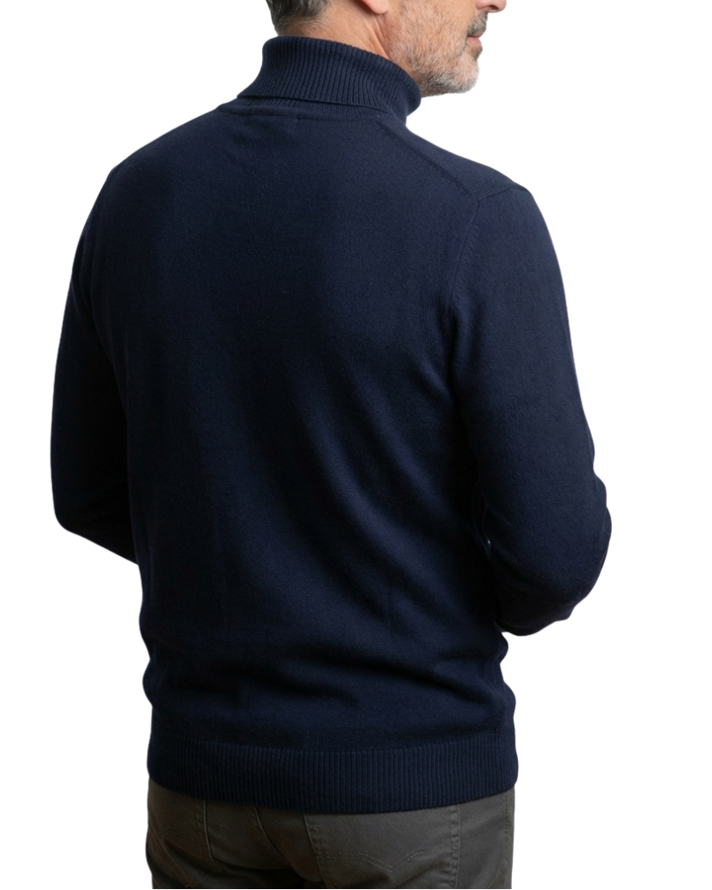 Kallos London | Luxury Cashmere Men’s Turtleneck Sweater