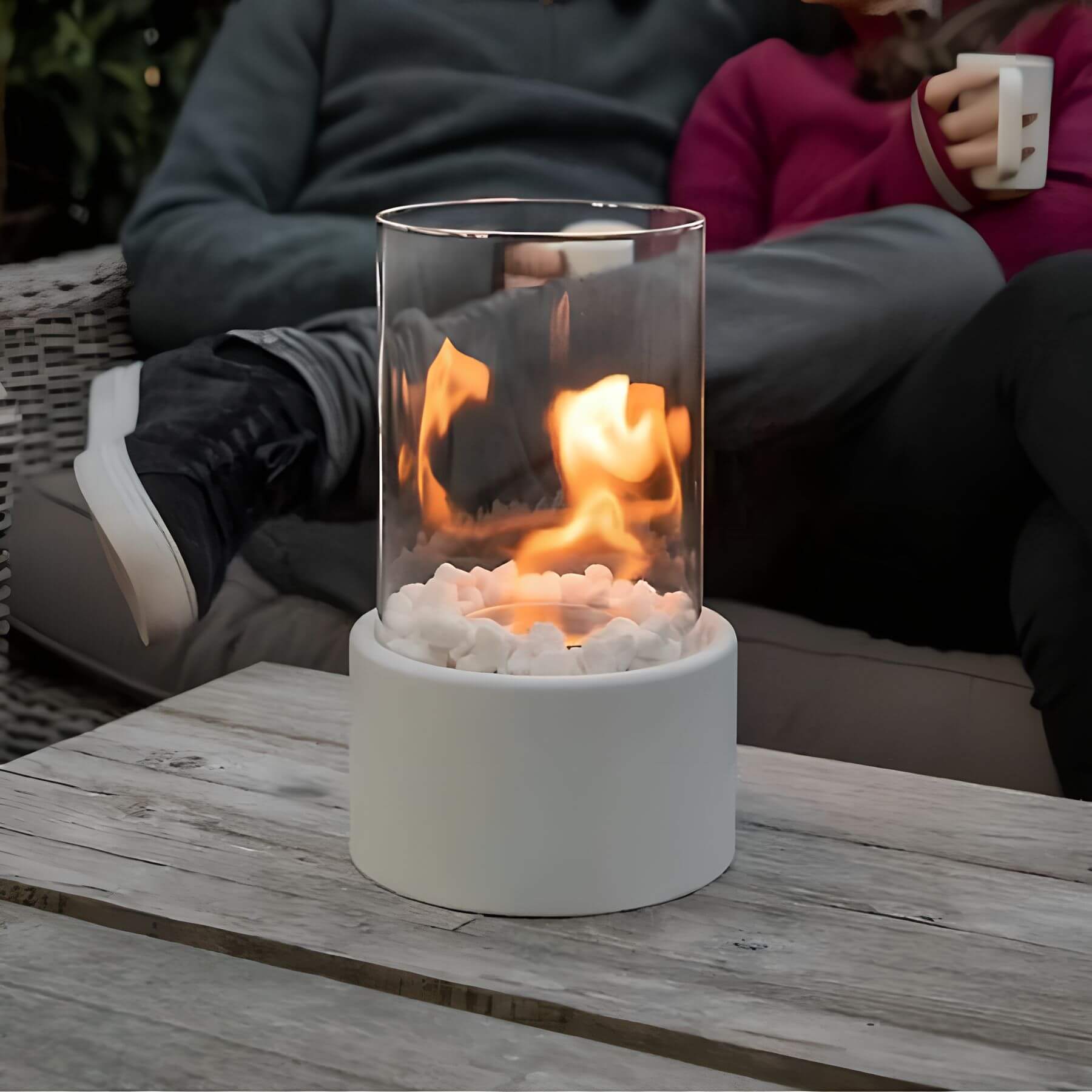 Lampe en verre HeritageFlame