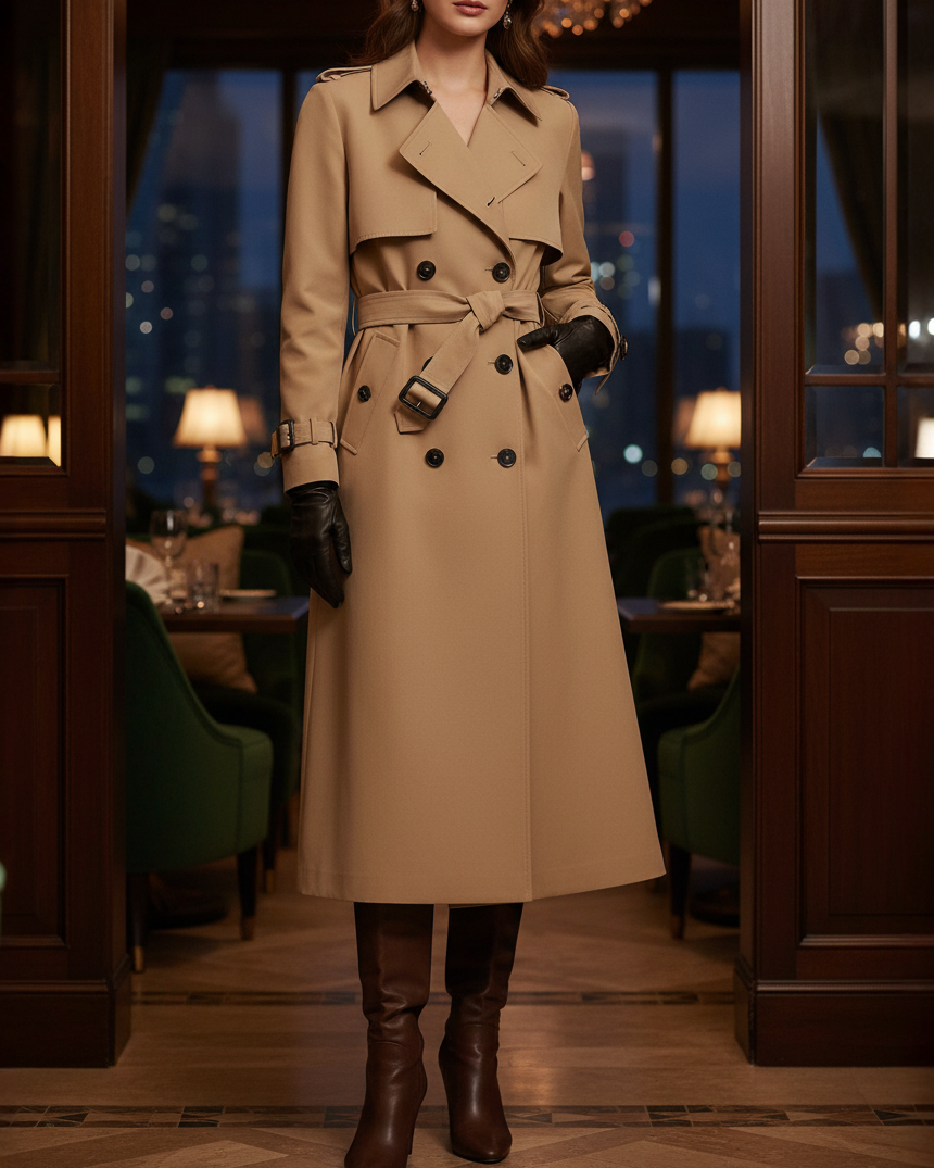 Timeless Belted Trench Coat