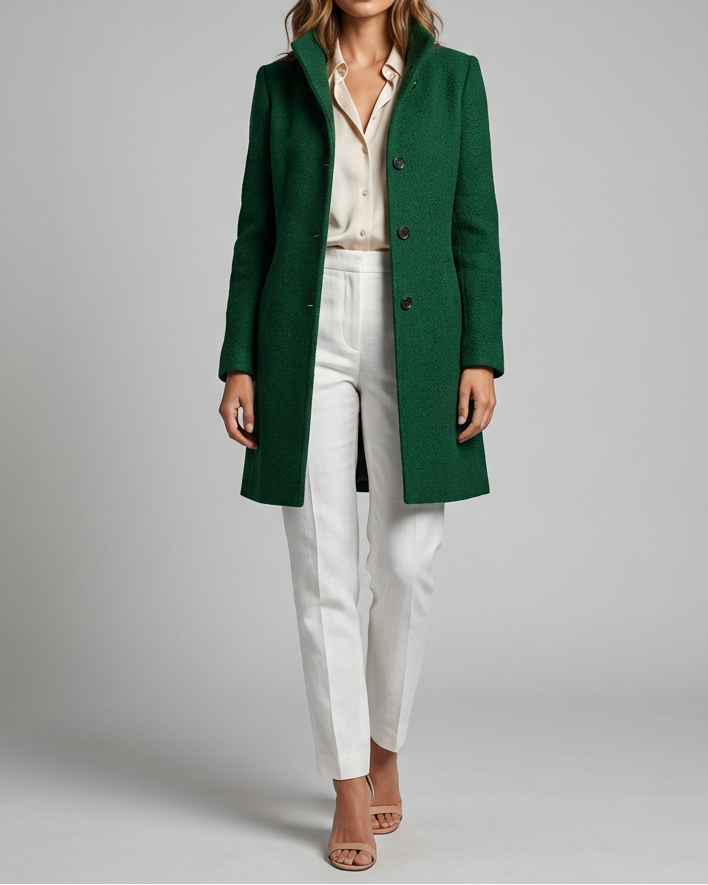 Kallos London | Premium Warm Slim-Fit Winter Coat